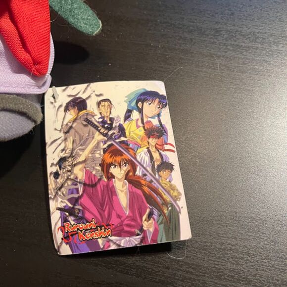 Ruronni Kenshin 8" Aniplex Plush Red Anime EUC Doll Toy Watsuki Shueisha Fuji TV - Picture 2 of 5